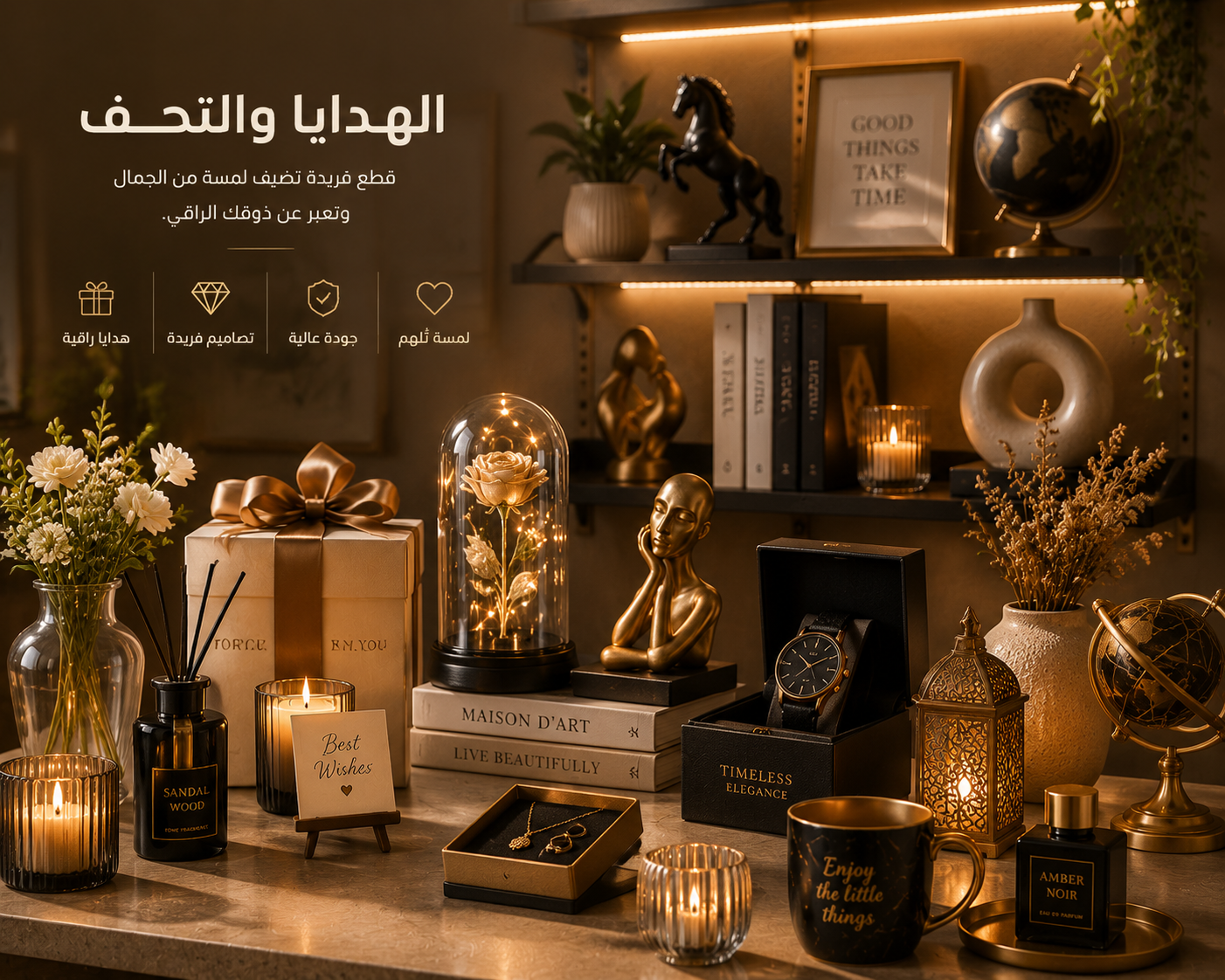 هدايا وتحف — قسم في متجر سويده