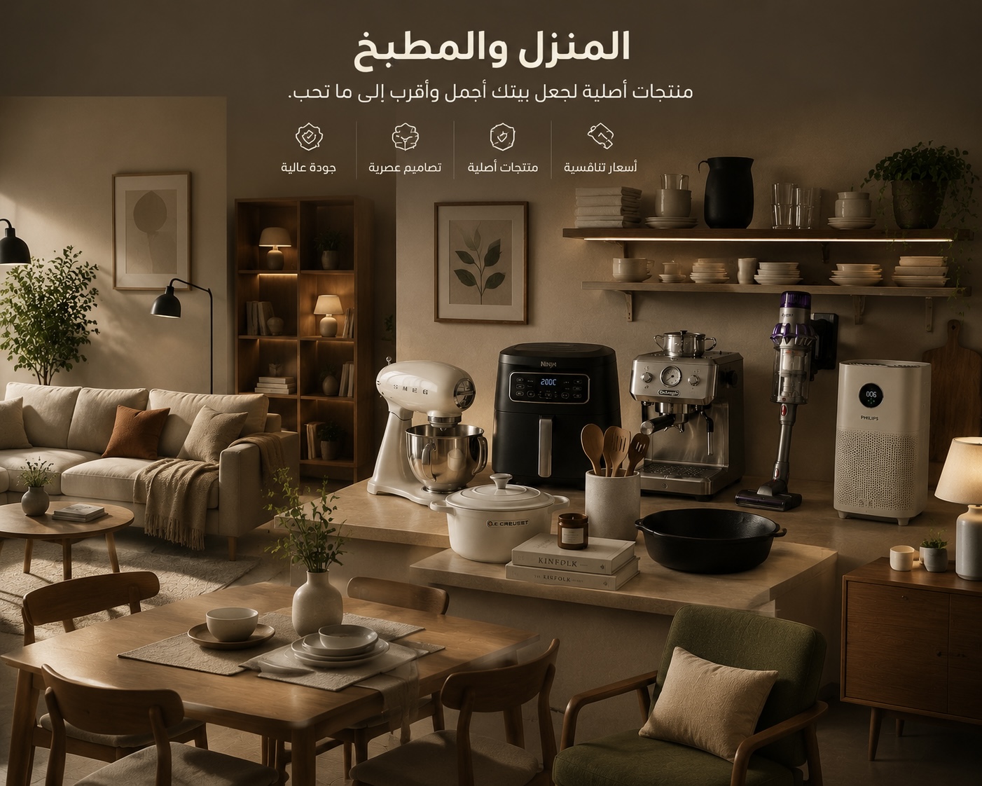 المنزل والمطبخ — قسم في متجر سويده